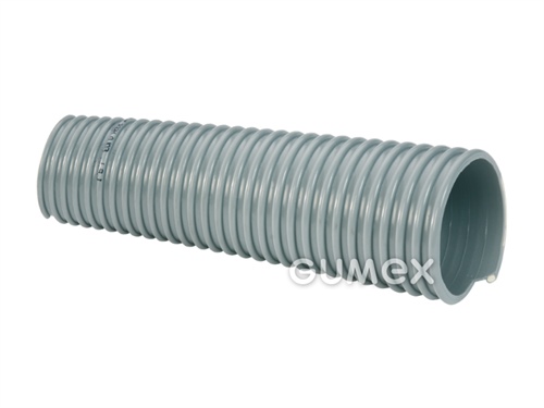 EOLO, 50/57,8mm, -0,3bar, PVC, PVC Spirale, -10°C/+50°C, grau, 